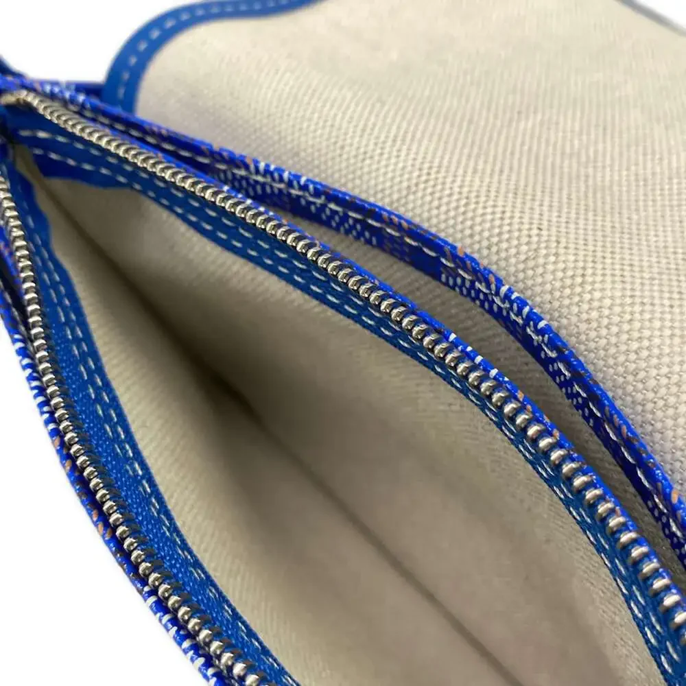 Goyard Plumet Shoulder Bag Coated Canvas Leather